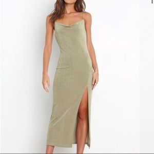Petal & Pup Diani Dress Olive